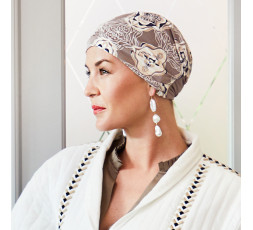 Amia Turban Printed by Chrstine Headwear.